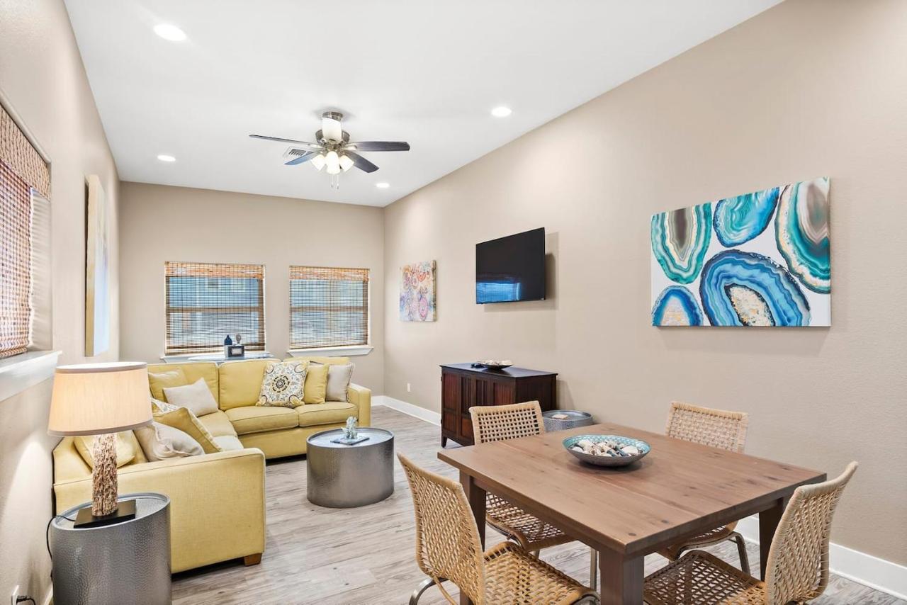 New 5 Bdrm W/Pool, Observation Deck Walk To Beach! Port Aransas Luaran gambar