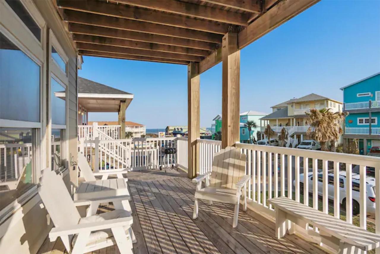 New 5 Bdrm W/Pool, Observation Deck Walk To Beach! Port Aransas Luaran gambar
