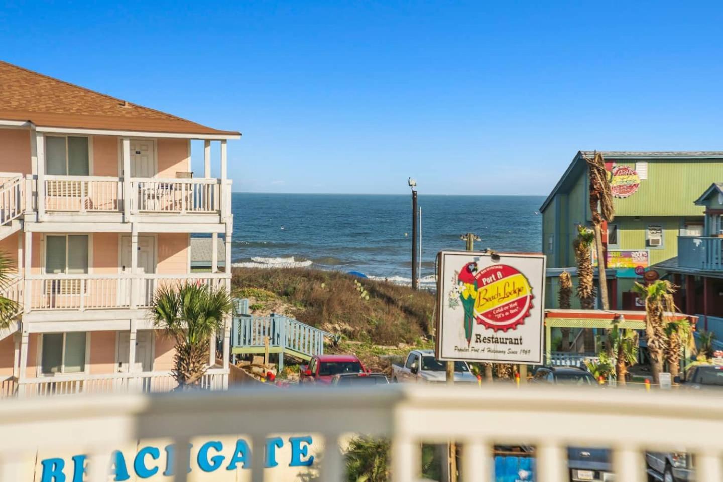 New 5 Bdrm W/Pool, Observation Deck Walk To Beach! Port Aransas Luaran gambar